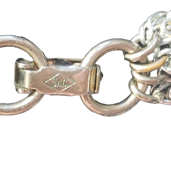 SARAH COVENTRY SILVERTONED LIGHTWEIGHT LAYERED SNAIL CHAIN NECKLACE - Picture 5 of 6